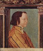 Ambrosius Holbein Young Boy with Brown Hair oil